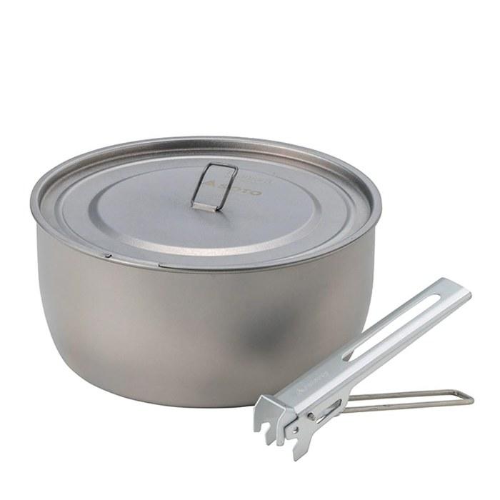 SOTO Titanium Pot Deep Type 1.1L SOD-531 Silver