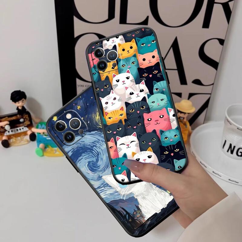 RP15 Cat Kitten Meow New High-End Shell Phone Case for Xiaomi Poco F8 M4 M5 M6 M7 X3 X6 X7 Pro GT NFC Ultra
