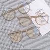 Transparent Computer Glasses Frame Women Men Anti Blue Light Round Eyewear Blocking Glasses Optical Spectacle Eyeglass