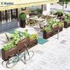 Xiwaihui Outdoor Stainless Steel Planter Box