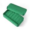 Rectangle Velvet Jewelry Box With Lid Premium Earrings Ring Storage Box Portable Jewelry Display Gift Case Custom Logo