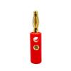 50PCS 4mm Banana Plug Gold Plated -For Speaker Wire Red Black Audio Speaker Cable Wiring Post Banana Connector