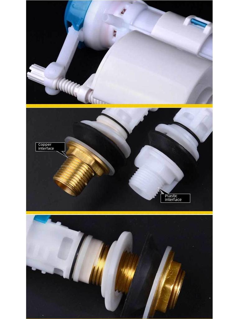 Hochwertiges Spülkasten-Kupfer-Einlassventil für Hocktoiletten