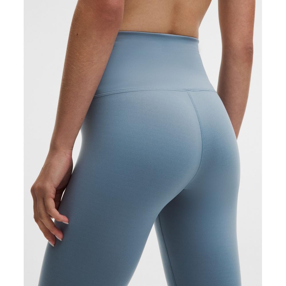 Lululemon Wunder Train High Rise Tight 28  Steel Blue
