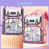 Cute Cartoon Water-resistant Nylon School Backpack For Boys And Girls In Grades 3-4