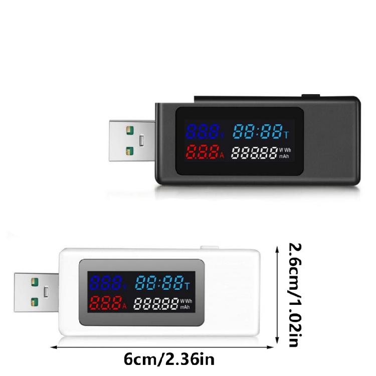Highly Power USB Tester USB Multimeter Voltage Current Detectors Supporting 195W Fast Charging for Various Devices