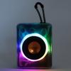 Portable Bluetooth Speaker 5W, RGB Lights, Waterproof, 1200mAh