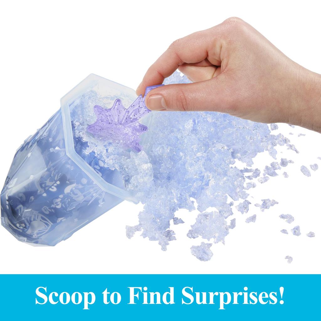 Mattel Disney Frozen Ice Ice Magic Collection 4 Mini Dolls House Mini Figures Ages Reveal! (Surprise Doll) Dress-up & 6+ 986A-HXH17