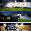 Powerful LED Solar Outdoor Led Courtyard Wall Lamp Rechargeable Human Body Induction Garden Terrace Garage Door Street Lighting