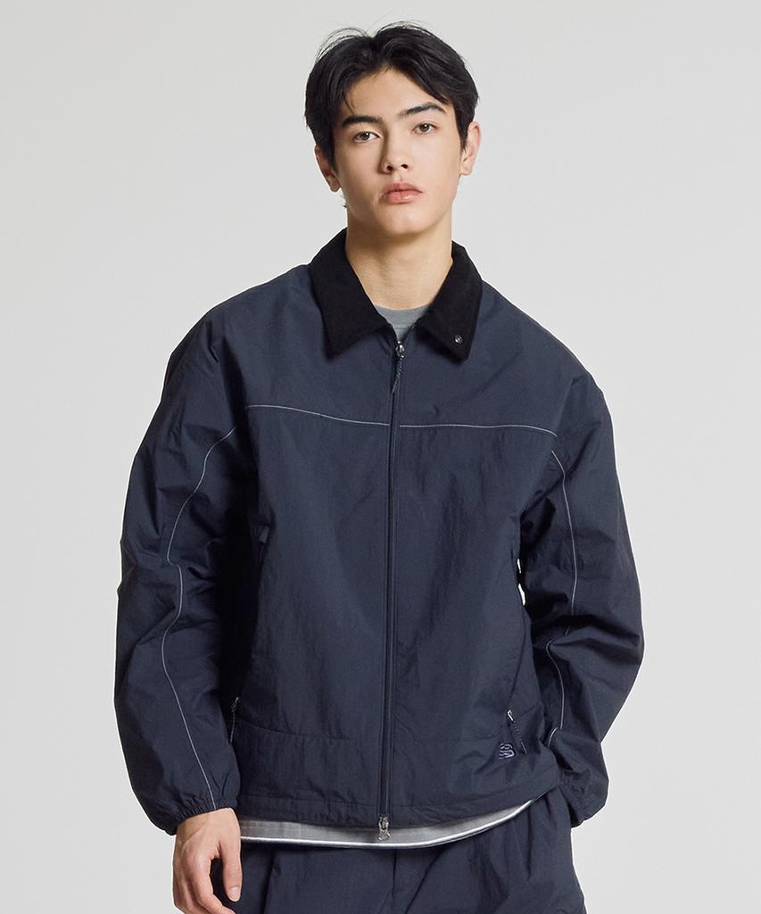 New Balance Nbnag21413 / Uni Nano Light Shirt Jacket (Navy)