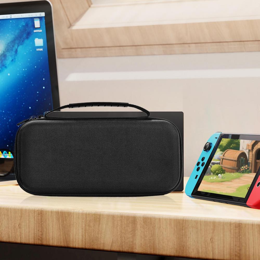 Carrying Case For Games Eva Carry Bag For Consoles Shockproof Travel Storage Pouch With Button Protection Large Capacity Slim