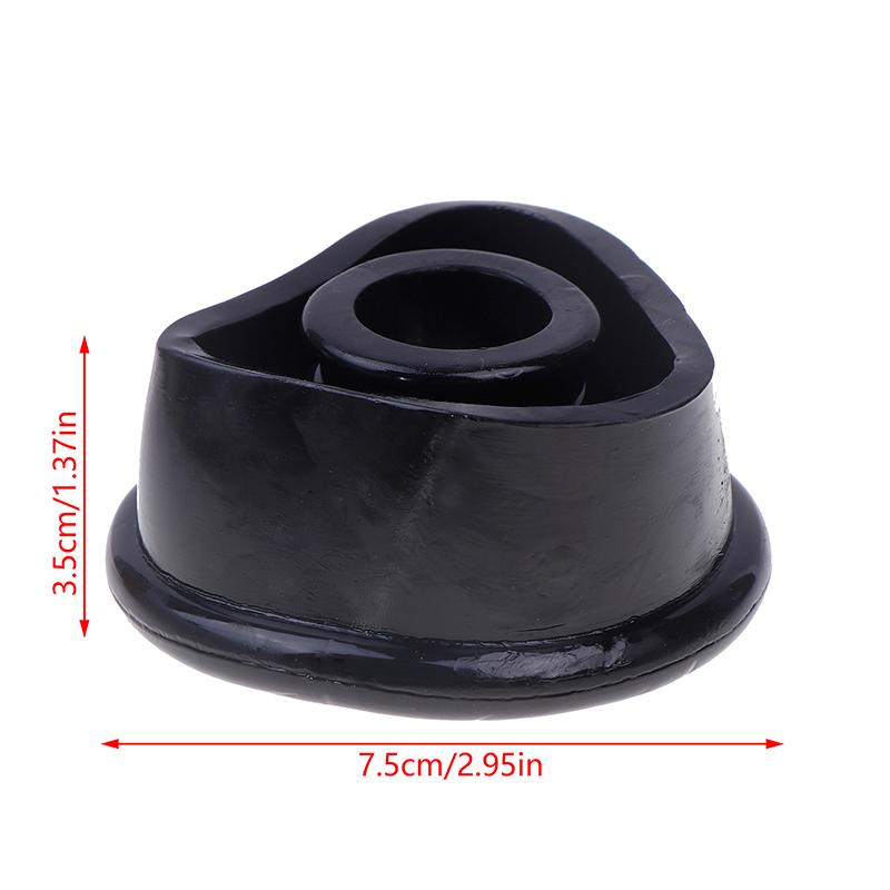 1 Pcs Clear/Black Universal Precision Comfort Cylinder Seal Sleeve Silicone Replacement Silicone Ring