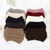 Girl Wide Headwraps Turban Headwear Ponytail Beanie Hat Hair Band Ear Warmer Knitting Headband
