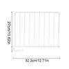 Shelves Separators Iron Clothes Shelf Organization Divider Metal Separator Moveable Clamp For Bedroom Clothing Bags Display For