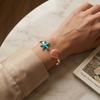 Summer Vacation Starfish Shell Bangle Bracelet Beach Ocean Sea Shell Cuff Bohemian Resort Tropical Jewelry For Women