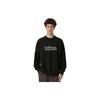 Palace FW21 Word Logo Print Crew Neck Sweatshirt Unisex Tops Black P20CS016