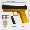Black Glock Automatic Shell Ejection Soft Bullet Toy Gun G18 Airsoft Pistol Armas Children CS Shooting Weapons Gun Toy for Boys