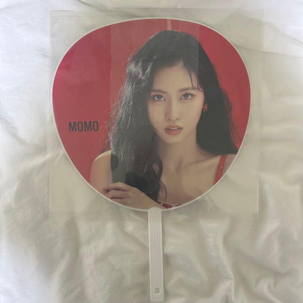 [USED] TWICE Momo Fans (14 pieces) - Sold individually
