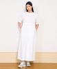 Partimento Woman Puff Sleeve Maxi Dress_White