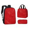 DIY Large Capacity Backpack Lunch Bag Pencil Case for School and Travel