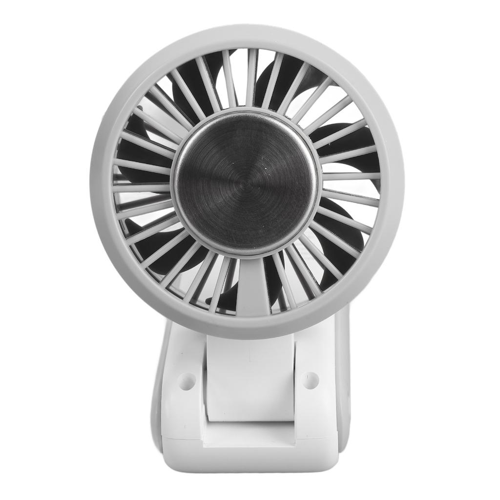 Ventilator Portabil de Mare Viteză Ventilator de Răcire cu Semiconductor 100 Nivele de Viteză Ventilator de Gât Pliabil Alb