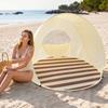Pop-Up Beach Tent for 2-3 Person, UPF 50+ UV Sun Protection Outdoor Shade Tent, Portable Easy Setup Sun Shelter Tent with Carry Bag, Tent Stake