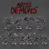Metal Hell Abyss Demon Warrior Man Model Hand-made Finished Car Carrier Tabletop Game Chess Piece Jewelry Boy Ornaments Toy Gift