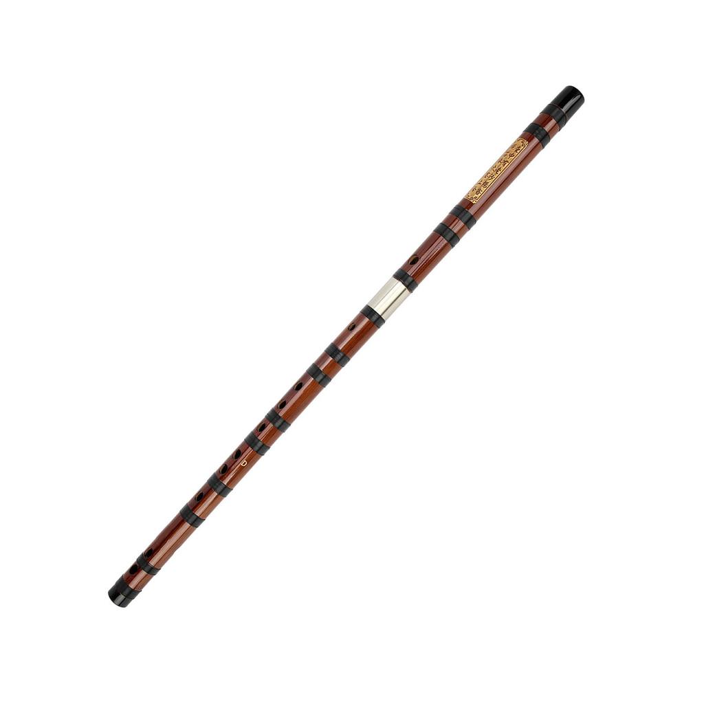 Bamboo Flute DKey Lettering Body Dry Material Dizi Kit Traditional Wind Instrument