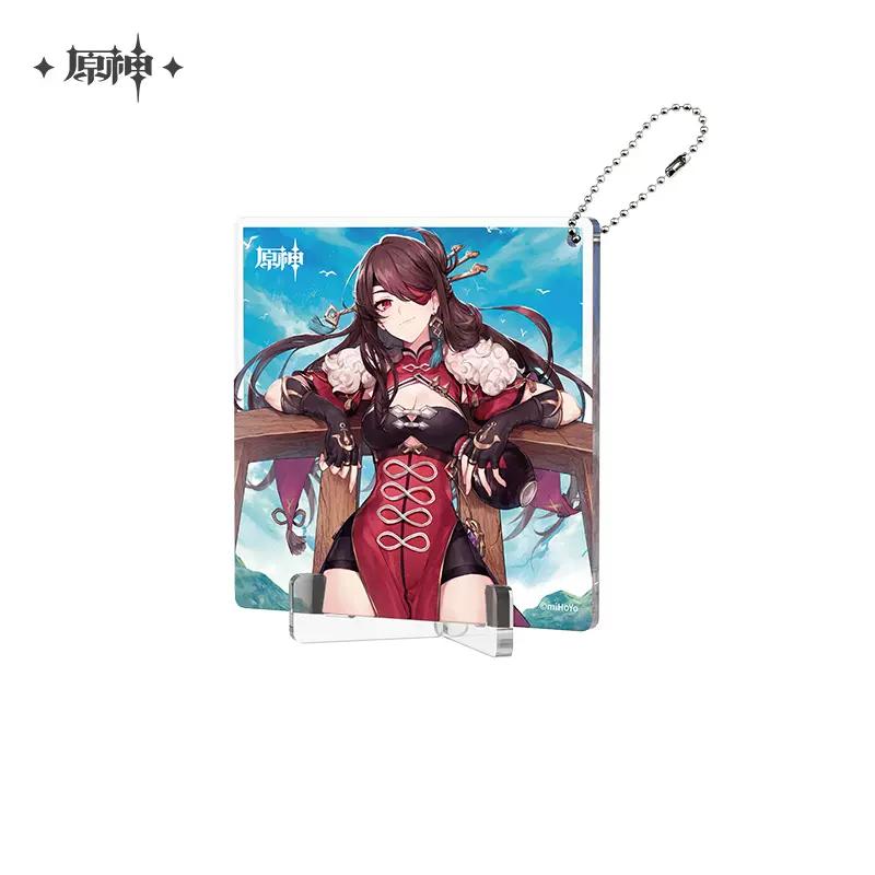 Sunsyea Genshin Impact Official Merch miHoYo Original Authentic Birthday Series Coaster Keychain Stand Wanderer Alhaitham