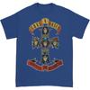 Hot Guns N Roses Band Retro Distressed Rock Loose Brand Oversized Loose Tshirt