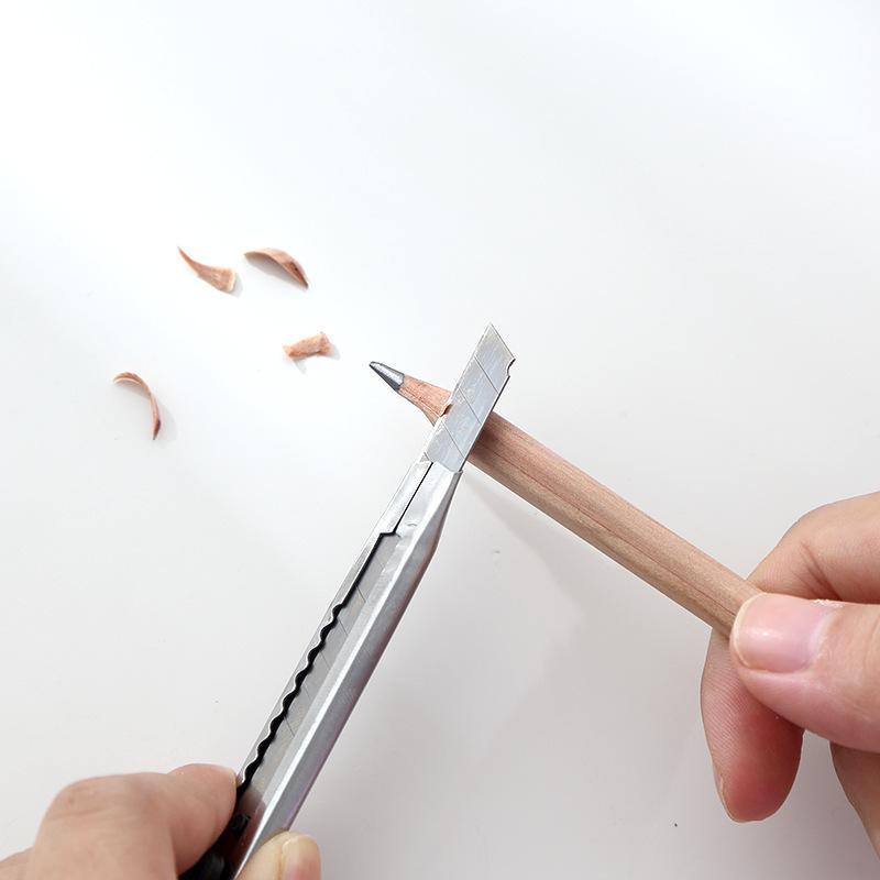 Small Portable Stainless Steel Art Knife for Office and Students