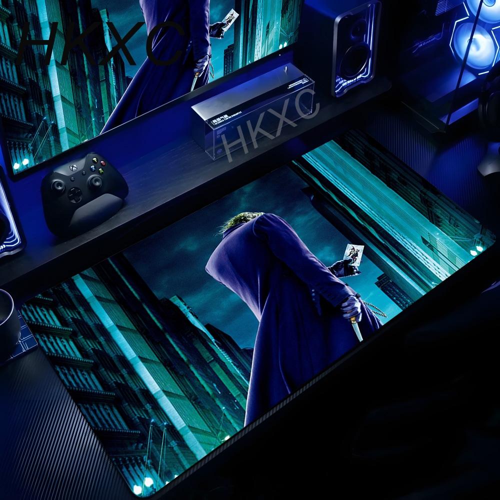 Gaming Accessories Rubber Non-slip Mat J-Joker Mouse Pad Gamer Deskmat Mats Keyboard Cabinet Laptops Pc Articles Mausepad Xxl