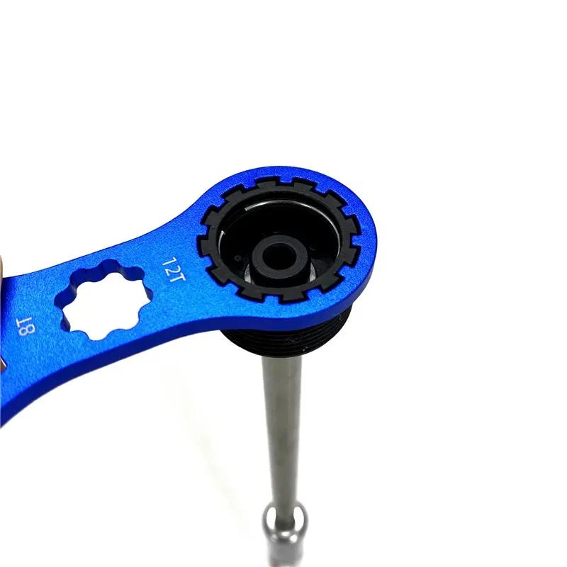 For RST SR SUNTOUR Fork XCR XCM XCT EPICON EPIXON Spanner Preload Remote Lockout Assembly End Cap Wrench Front Fork Repair Tool