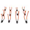 12pcs Wall Hooks Electric Hose Storage Tool Wall Mounted Strong Load Bearing Perforated Hook for Garage Courtyard