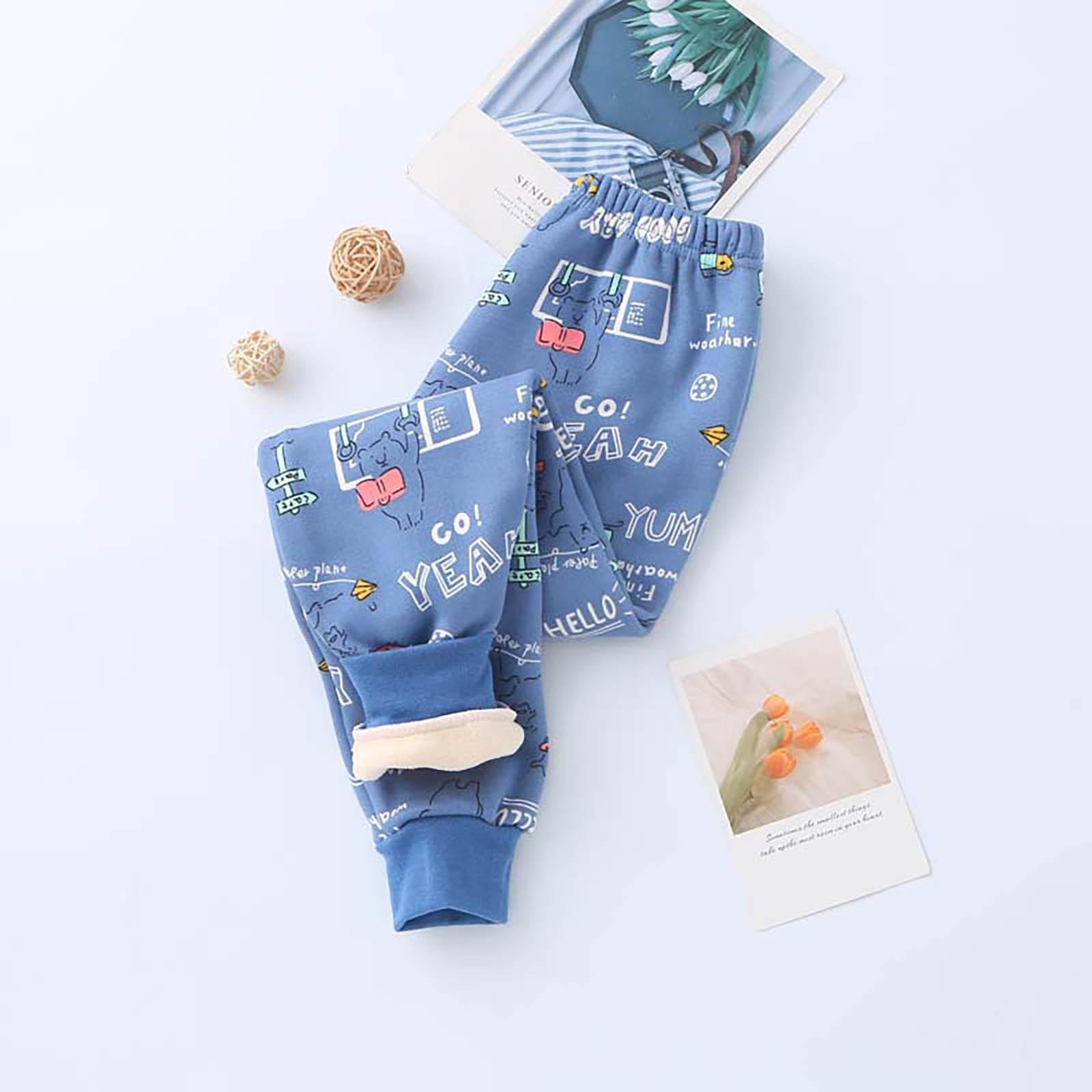 

Зимние детские флисовые леггинсы Johns для мальчиков и девочек, толстые теплые штаны для детей 160