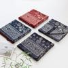 Double-sided Mystic Graphic Silk Wool Scarf Square Shawl Women Commute
