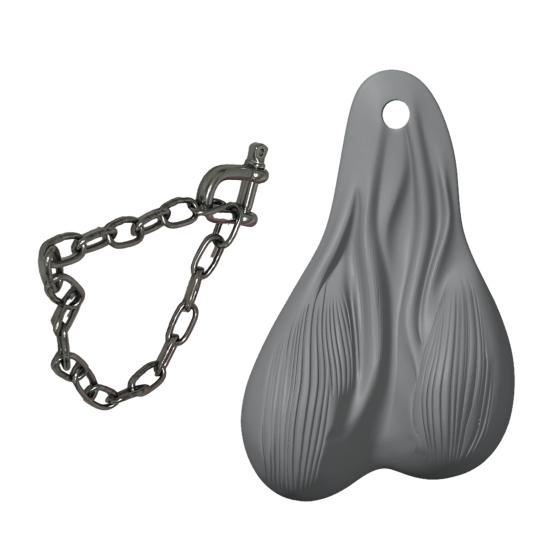 Hanging Truck Balls Nuts, Funny Trailer Hitch Decoration with Chain, Prank Automotive Vehicle Exterior Accessory, Gag Gifts for Boyfriend Husband