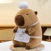 Pot Shovel Capybara Plush Doll Baking Capibara Fluffty Doll Cute Capybara Plush Toy  Christmas Toy