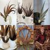 10Pcs Pheasant Tail Feathers Table Decoration Crafts Supplies Plumas DIY Dream Catcher for Wedding Carnival Accessories Material