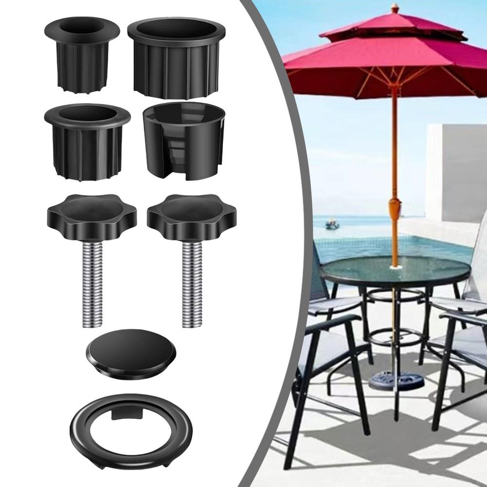 Set Complet de Instalare Șuruburi de Fixare Bază Umbrelă Kit de Instalare Ușoară