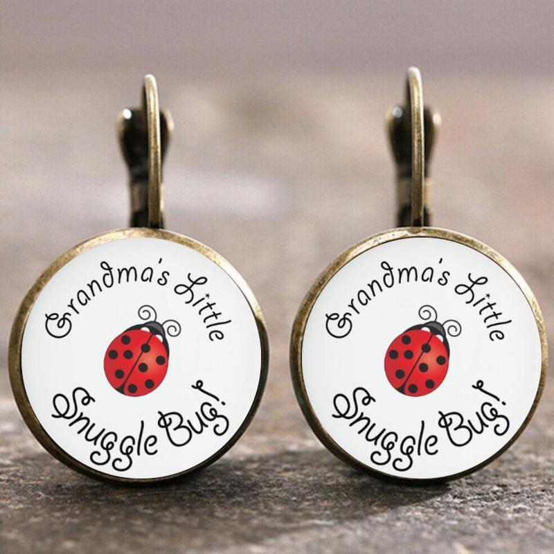 Fashion Earring Y2K Vintage Marigold Time Gem Flower Ear Buckle