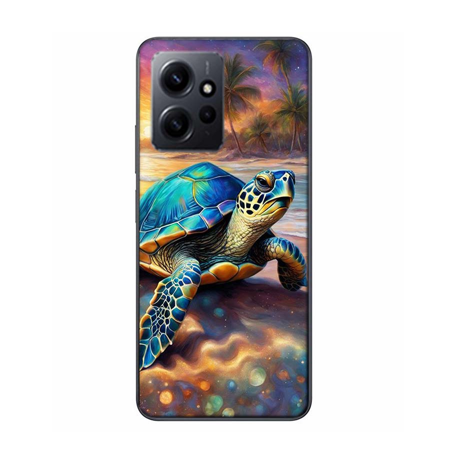 Marine Organisms, Sea Turtles, And Animals Phone Case For Redmi 12 13C 12C 15C 9 10 10C Note 13 Pro Plus 14 15 Pro 9T 9C 9A TPU