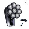Upgrade Waterproof Rotary Shaving Equipment Multifunctional 8D Face Head Electric Shavers LED Display Electric Bald Head Shaver