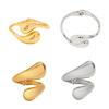 Wide Bangles Geometric Vintage Bracelet Punk Jewelry Hand Jewelry Alloy Texture Suitable for Daily and Party Wear