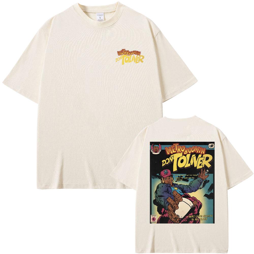 Rapper Metro Boomin Don Toliver Graphic T-shirt Men Women Fashion Oversized Tees Tops Short Sleeve Male Hip Hop Crewneck Tshirt