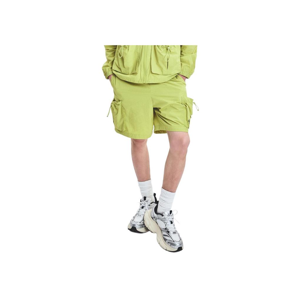 New MLB GofcoreBasic New York Yankees Cargo Shorts Unisex Light Olive 3ASMB0953-50OLL