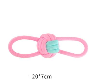 Manufacturer  Chew Pink Dog Rope Toys Set