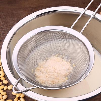 Stainless Steel Strainer Filter Spoon Baking Tool Colander Spill Net Oil