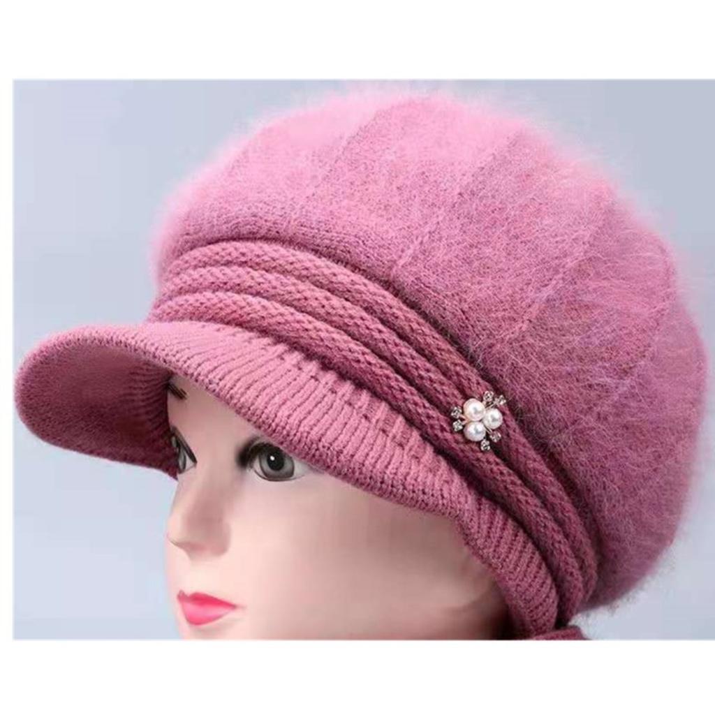 Hats, Women's Hats, Warm Hats, Knitted Hats, Thick Hats, Woolen Hats, Ear Protection Hats