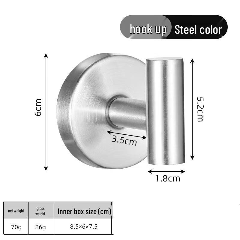 

ZNMW Stainless Steel Suction Cup Wall Hook